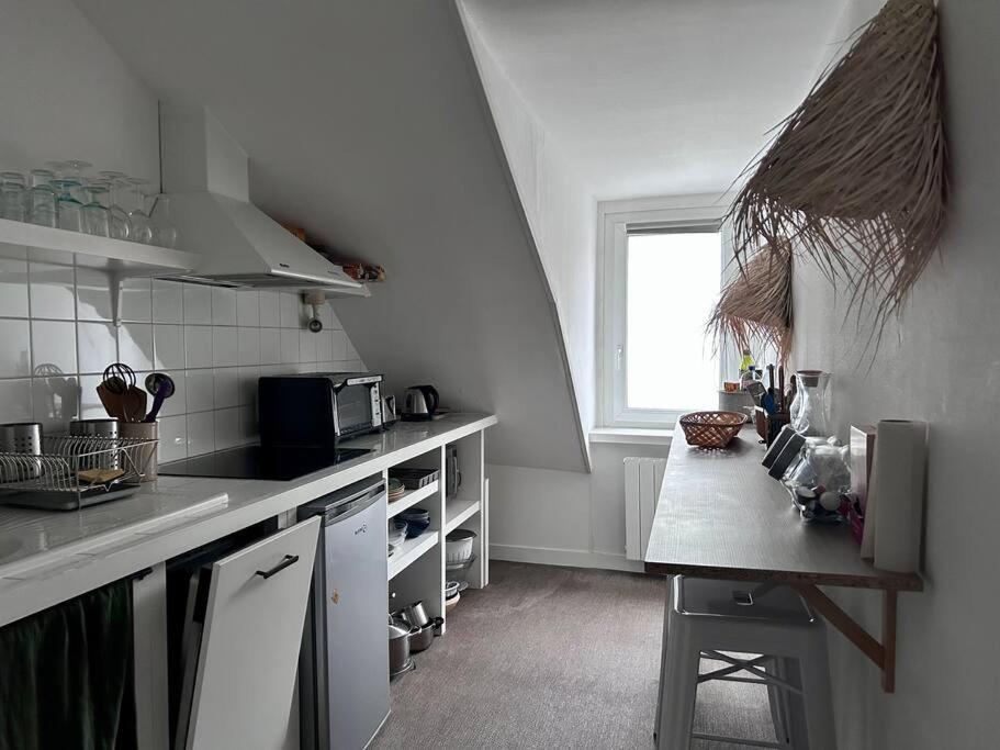 Ferienwohnung L'Odet - Superbe Vue Sur Les Quais - Hyper Centre Quimper Exterior foto